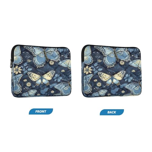 Funda para portátil 13-14 pulg. impermeable azul miniatura 2