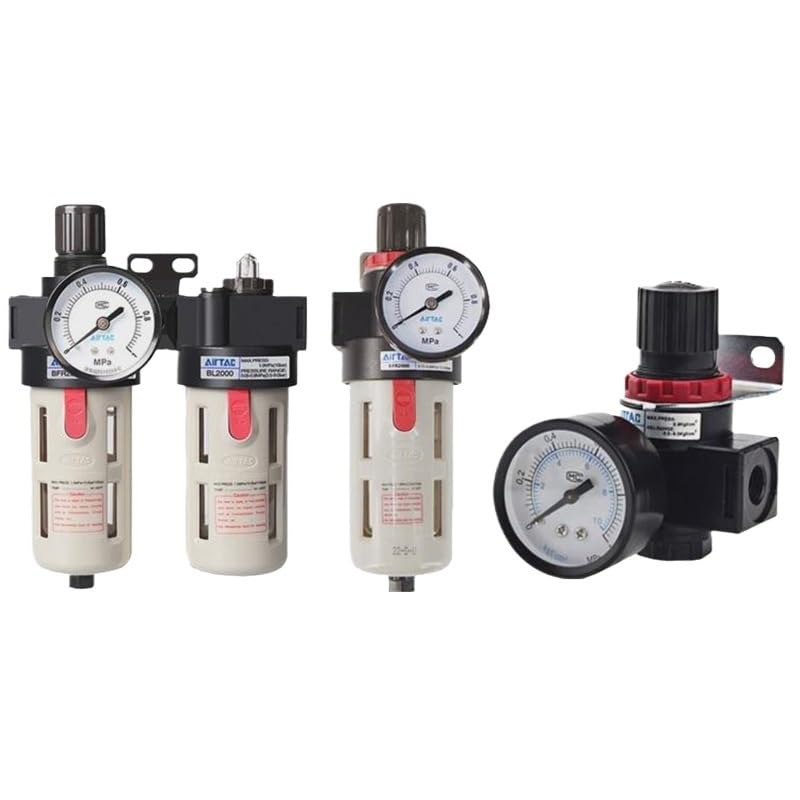 Filtro separador de aceite y agua y procesador de fuente de aire BR/BFR/BFC de alta precisión