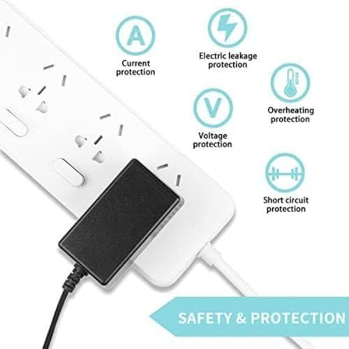 GizMac Replacement 12v 3a Adapter for eVGA PD05 Zero Client PCoIP Thin Zero Client 124-IP-PD05-K1 124-IP-PD05-K2 Power Supply Cord Cable PS Charger Mains PSU