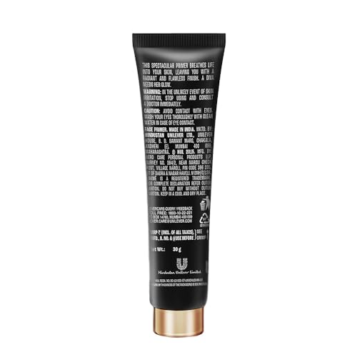 Image of Lakme Unreal Glow Primer, infused with luminescent pearls, lightweight sheer texture, long-lasting makeup (30ml) (Pack of 3)