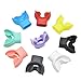 jiingekk Flexible Silicones Breathing Tube Mouthpieces Soft Colorful Mouthpieces Covers For Comfortable Underwater Breathing
