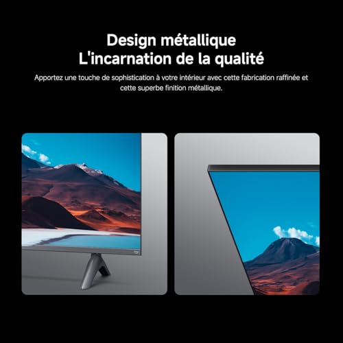 XIAOMI TV F 43, 109 cm (43 Pouces), 4K UHD, Smart TV, Fire TV, Contrôle Vocal Alexa, HDR10, MEMC, 2Go+32Go, Compatible avec AirPlay