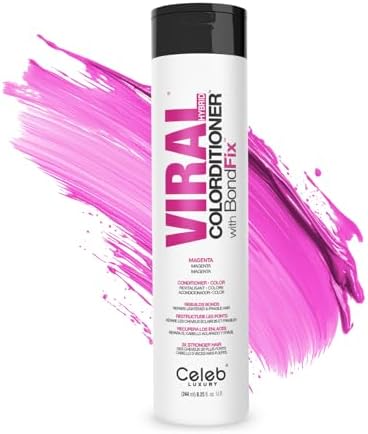 Celeb Luxury Color Depositing Conditioner - Color Refresher with Bondfix Bond Rebuilder, Viral and Gem Lites, Pairs with Colorwash