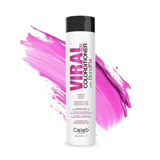 Celeb Luxury Intense Color Depositing Colorconditioner Conditioner + BondFix Bond Rebuilder, Vegan, Sustainably Sourced Plant-Based, Semi-Permanent, Viral and Gem Lites Colorconditioners