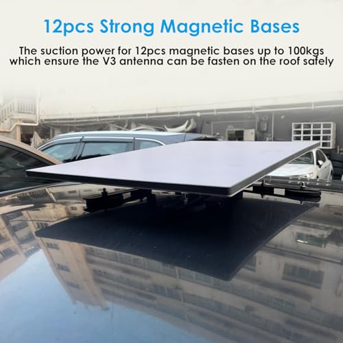 SEMTION Starlink Gen 3 Car Mount, Magnetic Roof Mount for Starlink V3 Antenna on The Top of RVs Cars Boats Yachts by SEMTION - Image 2
