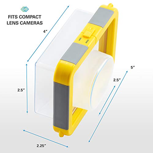 Polaroid Plwpck18-8 Dive-Rated Waterproof Camera Housing For Sony Cybershot Dsc #TOP2