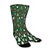 susiyo Artistic Festive Tree Pattern Hiking Socks Boy Girls - Cushioned Crew Socks for Kids Soft, Breathable & Seamless Toe for All-Day Comfort