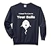 I Used To Live in Your Balls Funny, Silly Father's day Comfort Colors Adult Sweatshirt