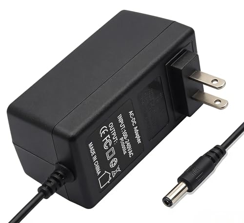 Ruacctor 12V 3A Adapter for Llano V10 / V12 / V12 Ultra / V13 RGB Gaming Laptop Cooling Pad DC12V 3000mA 36W Replacement Power Supply Charger Cord Cable