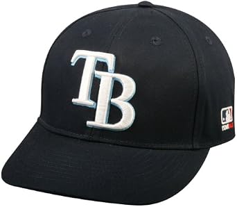 Youth FLAT BRIM Tampa Bay Rays Home Navy Blue Hat Cap MLB Adjustable