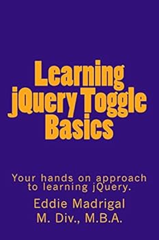 Paperback Learning jQuery Toggle Basics Book