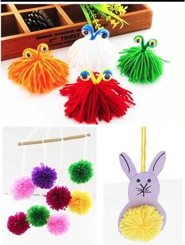 UMIWIN Crochet Knitting Yarn Colour Acrylic Wool Pack Wool Knitting and Crochet Yarn Set 12 Balls 12 Colors (12 Colors)