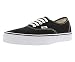 Vans Authentic Black White VN-0EE3BLK Mens US 13 / UK 12 / EUR 47 / CM 31