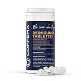 Coffema Reinigungstabletten Kaffeevollautomaten (1 g) - 1 x 100 Tabs - entfettet und reinigt - für die professionelle Reinigung von Kaffeemaschinen aller Marken