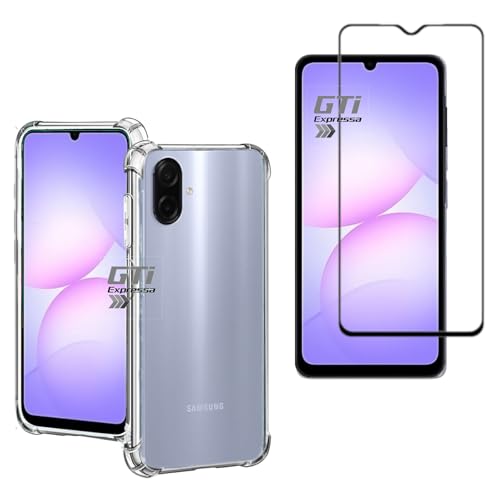 Kit Capa e Película de Vidro para Samsung Galaxy A07