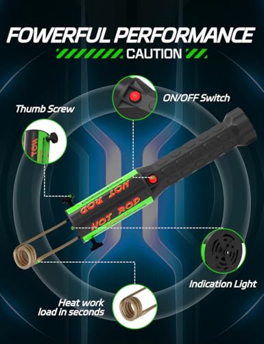 Solary Heat Induction Tool - 1100W 110V Handhled Magnetic Induction Heater Kit with 10 Coils, Rusty Screw Removing Tool
