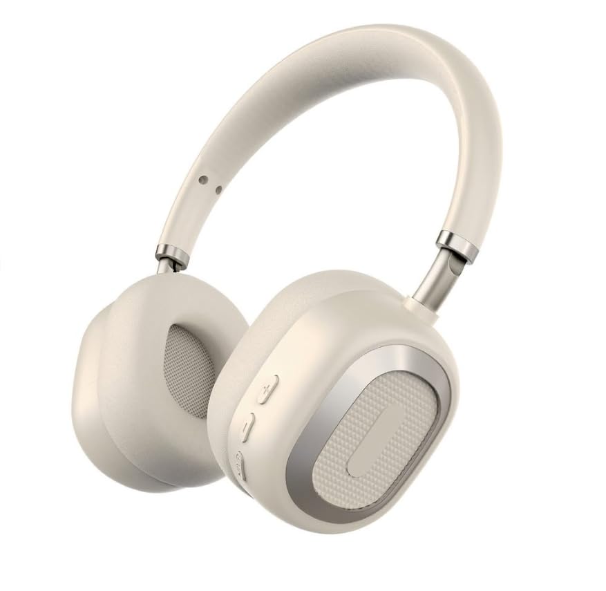 Unix W2 Beige Specially Made for Gifts Bluetooth Headphone (Design & Comfort 10/10) (Audio Quality 10/10) (Calling & Mic 10/10) (Battery Wireless 10/10) Fast Charging – 10 min Charge = 8–10 Hours-image-33