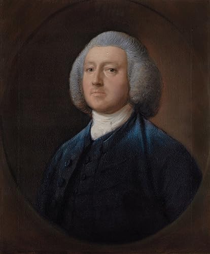 Tableau Toile Gainsborough Portrait du Dr pour Habiller un Mur Vide Salon Bureau