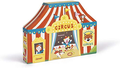 Janod Story Box Circus - 19 Piece Set - Ages 3+ - J08520 #TOP4