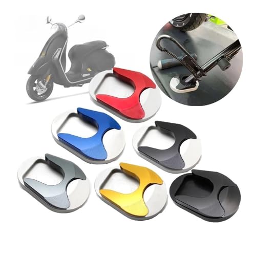 Plaque de support béquille moto GTS300 pour stabiliser sur sol meuble - 2
