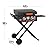 Blackstone 22 Inch Griddle 2350 Portable Blackstone Omnivore Grill with Flexfold Legs, with 22 Inch Blackstone Griddle Cover 5608 for On The Go Flexfold Griddle, and Blackstone Accessories