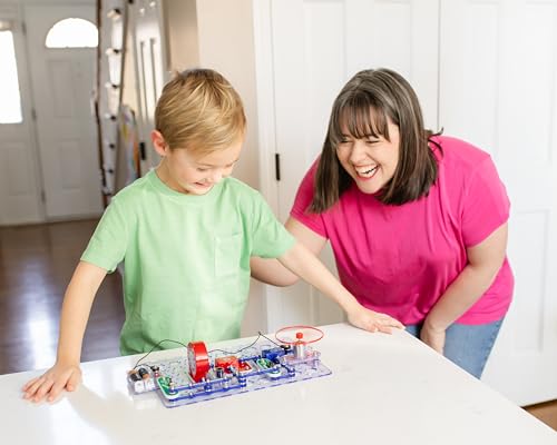 Snap Circuits 49735 Jr. Sc-100 Electronics Exploration Kit, Over 100 Projects, Full Color Project Manual, 28 Parts, Stem Educational Toy For Kids 8 + thumb #4
