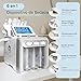 Imagen de Memows Hydrafacial Machine Dispositivo Hydrafacial Profesional 6 en 1 Hidrógeno y Oxígeno Máquina de Belleza Hydrodermabrasion Máquina de Cuidado de la Piel Hydro La Dermoabrasión con Pantalla LED