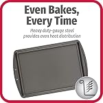 GoodCook Everyday Nonstick Carbon Steel 13” x 9” Baking Sheet Set, 3 Pack – Standard-Sized Carbon Steel Cooking Pans, Bakeware Set, Cookie Sheets for Baking, Oven Pan Set