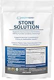 Stone Solution Supplement- Natural Dissolver, Kidney Stone Support & Kidney Cleanser Chanca Piedra Stone Breaker Gallbladder Cleanse, Flush & Stop Recurrence, Stone Relief 120 Servings