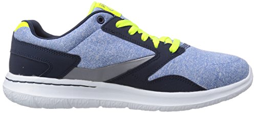 Skechers Skechers Women's Low-Top Sneakers, Blue-Blau (Nvlm), 6 UK