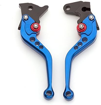 Miniatura 35 de FXCNC Motorcycle Short Adjustable Brake Clutch Levers Compatible with FZ1 FAZER 2006-2015, FZ8 2011-2015, FZ6R XJ6 DIVERSION 2009-15, FZ6 FAZER