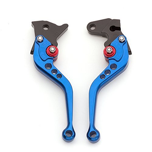 Leviers Longs CNC Noir Pour Ducati Hypermotard 1100 S Evo SP 2007 - Sans Marque, Made In France