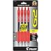 Pilot G2 Retractable Premium Gel Ink Roller Ball Pens, Fine Point, 4-Pack, Red Ink (31191)