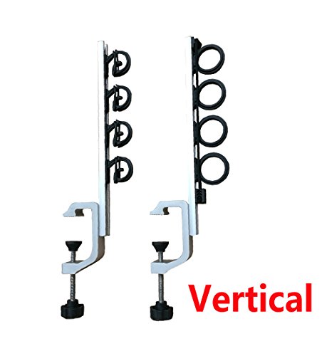 Brocraft Aluminum Clamp On Rod Holder For Truck Or Boat / Truck Bed Rod Holder #TOP5