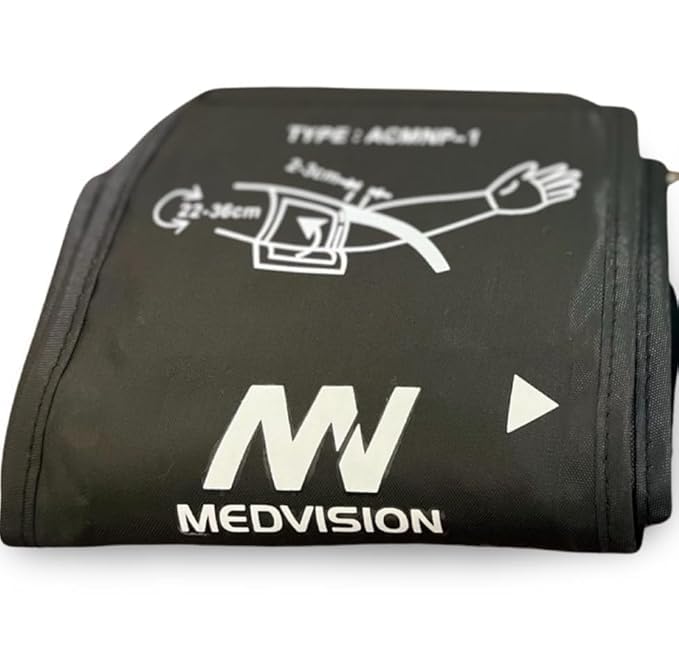 MEDVISION® Digital Bp cuff for blood pressure monitor, spare cuff, replacement cuff, with tube compatible with most digital bp (Extra Large, Compatible with Omron BP)-picture-18