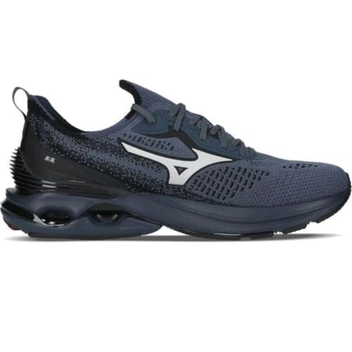 Tênis Mizuno Wave Mirai 6 Unissex Azul Marinho Preto (Marinho Preto, BR, Adulto, Numérico, 39)