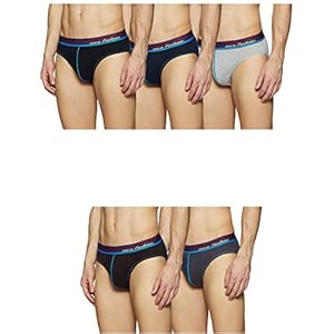 Euro Men’s Plain Brief (Color & Prints May Vary)