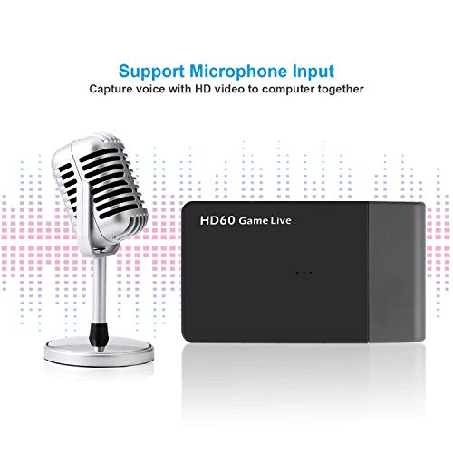 Image of HD60 USB 3.0 HD Video Capture, Game Capture Card 1080P 60FPS Game Recorder Box Device-HDMI Out