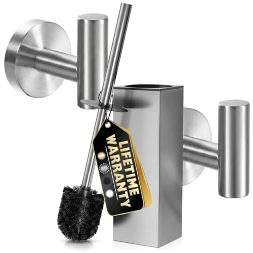 YGIVO Premium Stainless Steel 3-Piece Bathroom Hardware Set Bathroom Holders Set Modern Towel Bars Set Bathroom Accessories Kit Wall Mounted Robe Hook