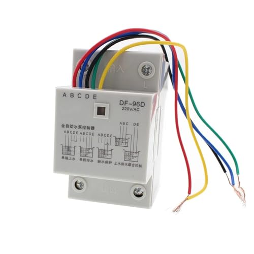 Contrôleur de niveau d'eau EDF96D avec 3 sondes de 15m pour pompe 110V