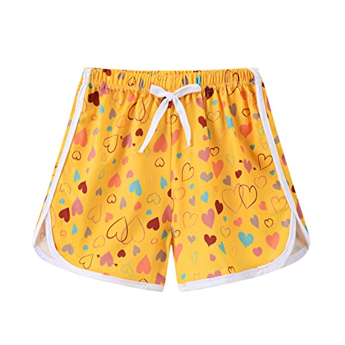 Boys Girls Quick 𝐃ry Swim 𝐓runks Board 𝐇awaiian Beach Shorts with 𝐃rawstring Summer 𝐃olphin Shorts