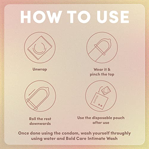 Image of Bold Care 404 Super Ultra Thin Vanilla Flavored Condoms + Bold Care 404 Super Ultra Thin Chocolate Flavored Condoms + Bold Care 404 Super Ultra Thin Strawberry Flavored Condoms - Combo pack - 30 Pcs