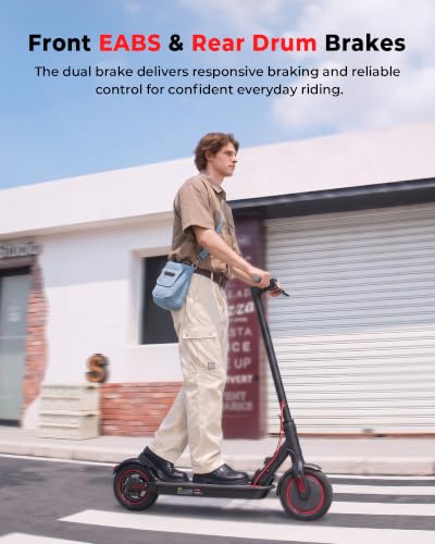Image of Electric Scooter Adults, 1000W /500W Motor, 28 /21 Miles Max Range, 10'' /8.5 inch Tires All Terrain, 25 /20 MPH Top Speed, Lightweight Commuting E Scooter, Foldable for Adults Teens