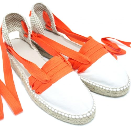 Sachets traditionnels faits main orange design 3 veines taille 35 EU - 6