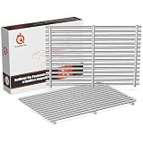 QuliMetal SUS304 9MM Grill Grates for Weber Spirit 300 and GS4 Spirit II 300 Series, Spirit 700, Genesis Silver/Gold/Platinum B & C, Genesis 1000-3500, Replacement Parts for Weber 7638 7639