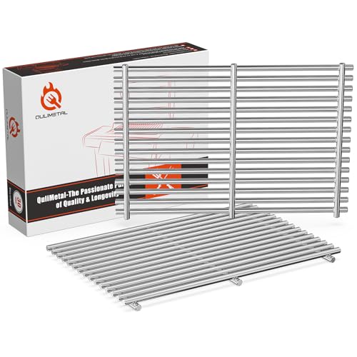 SUS304 9MM Stainless Steel Grill Grates For Ninja FlexFlame PG300 Series - Set Of 2, Heavy Duty Upgrade