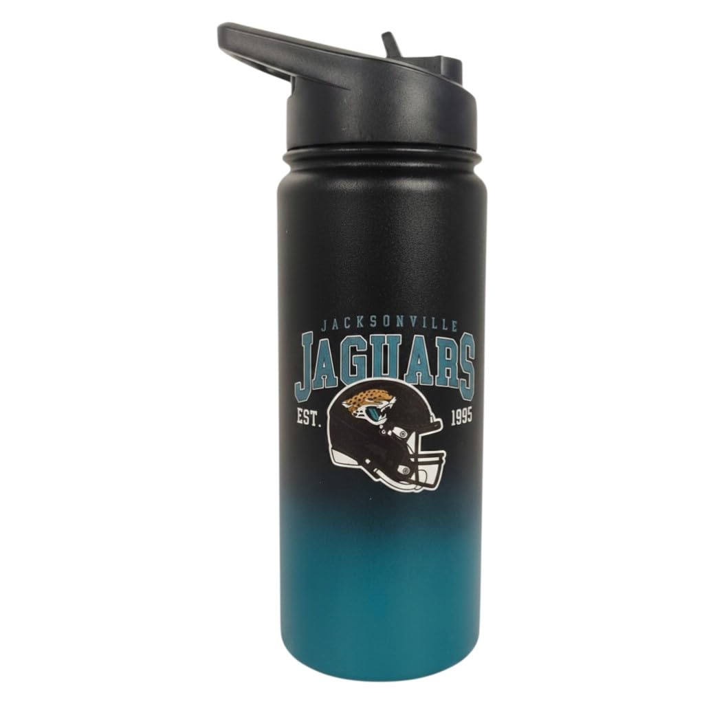 Proformance Home NFL Jacksonville Jaguars ProFlip Vintage Arch 20oz Stainless Steel Water Bottle