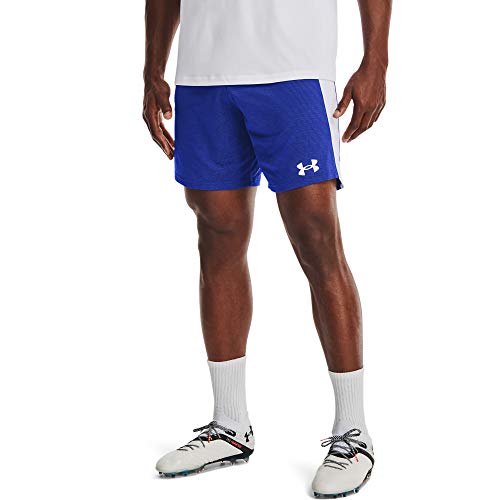 Short Under Armour Men's Match 2.0 en bleu royal et blanc taille S pour homme
