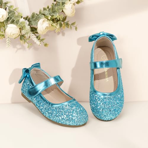 Image of PANDANINJIA Toddler Dress Shoes Flower Girls Ballet Flats