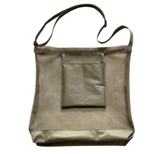 メッシュマッシュルームバッグ - 大容量メッシュバッグ、マッシュルーム用の屋外採餌ポーチ|果物のためのオール目的採餌ポーチロックミネラルベリーワイルドフラワービーチガーデンパーク16.5x17.01in